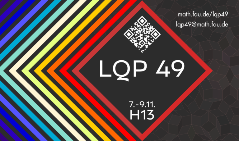 49th edition of Local Quantum Physics Workshop Series in Erlangen